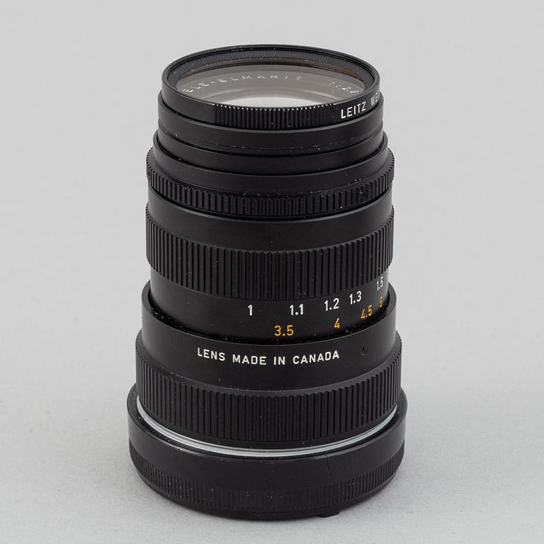 Leitz Canada, Tele-Elmarit 1:2,8/90mm, no 2657760, 1973.