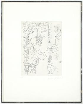 André Masson · ANDRÉ MASSON. Etsning, signerad André Masson, numrerad 26/50.