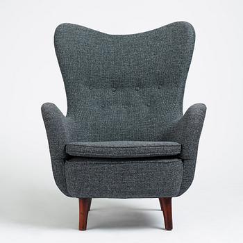 Runar Engblom, an easy chair, for Hotel Vaakuna, Boman OY, Finland 1950s.