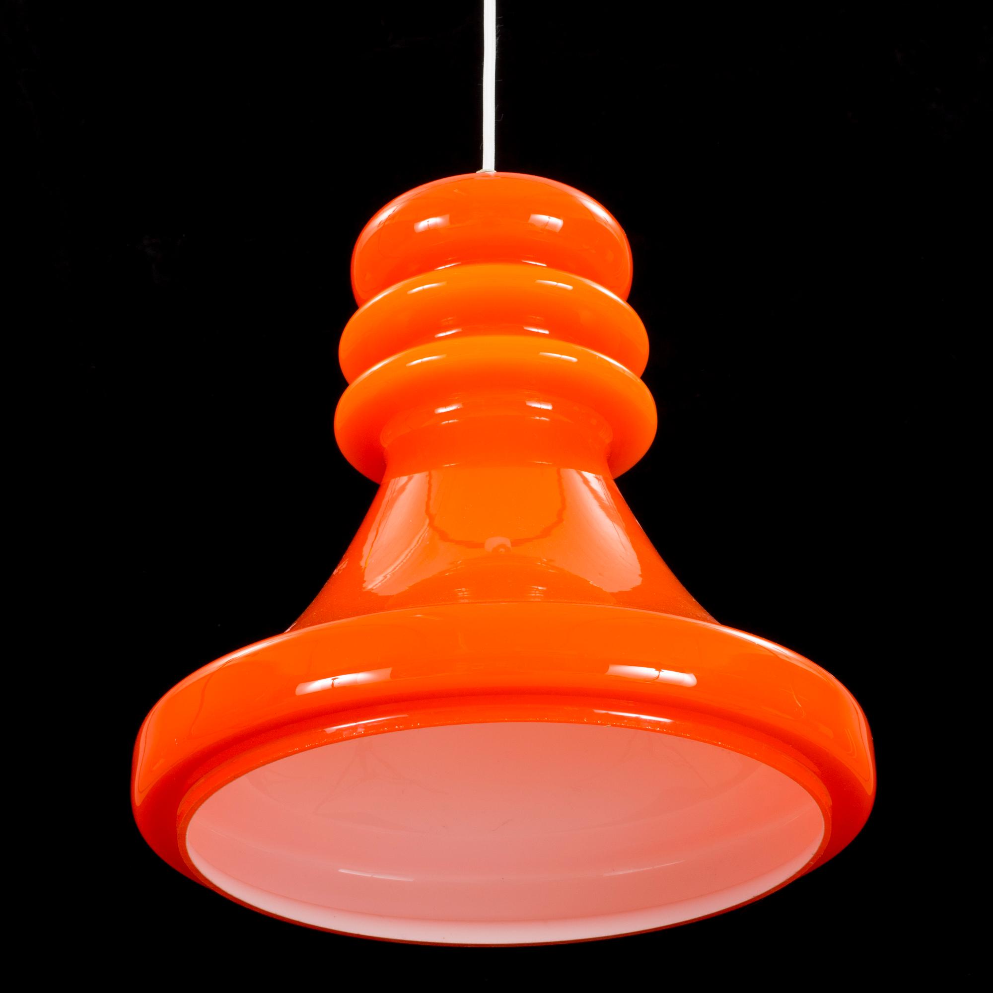 TAKLAMPA, glas, 1960-tal.