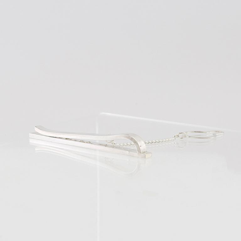 Wiwen Nilsson, tie pin sterling silver, Lund 1953.