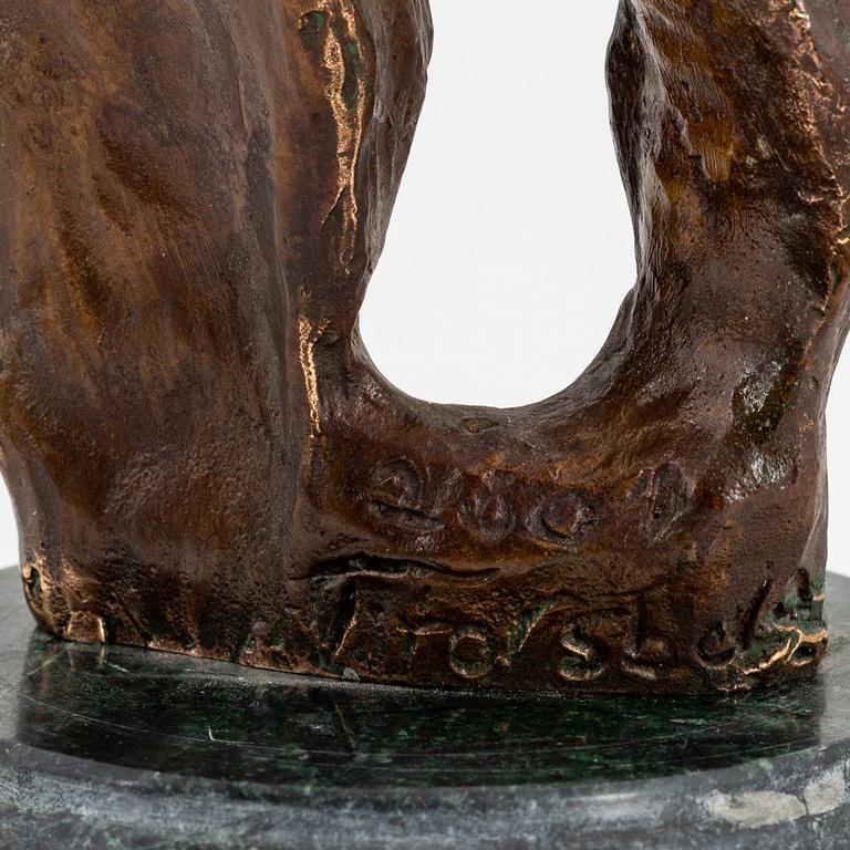 Torbjörn Forsberg, skulptur. Brons. Signerad. Daterad. Numrerad.