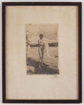 Anders Zorn, "Dalälven".