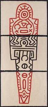 429. Keith Haring, ”Totem”.