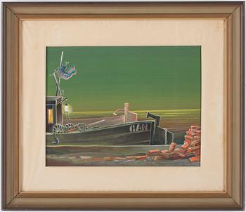 Gösta Adrian-Nilsson · GÖSTA ADRIAN-NILSSON, gouache, sign.