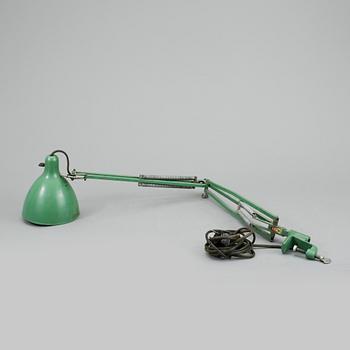 INDUSTRILAMPA, "Luxo 1001", Jacob Jacobsen, omkring 1900-talets mitt.