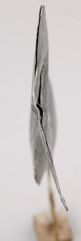 TRÄDGÅRDSFIGURER, 2 st, plåt, 1900-talets andra hälft.