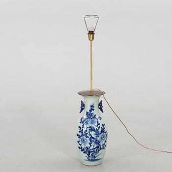 A late 19th century Qing chinese lamp/urn.