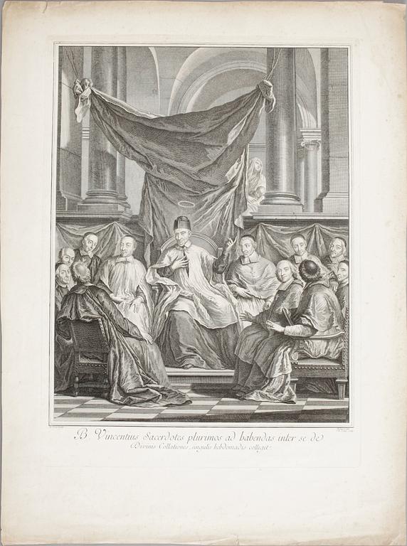 PARTI GRAFIK, 7 st, 1600/1700-tal.