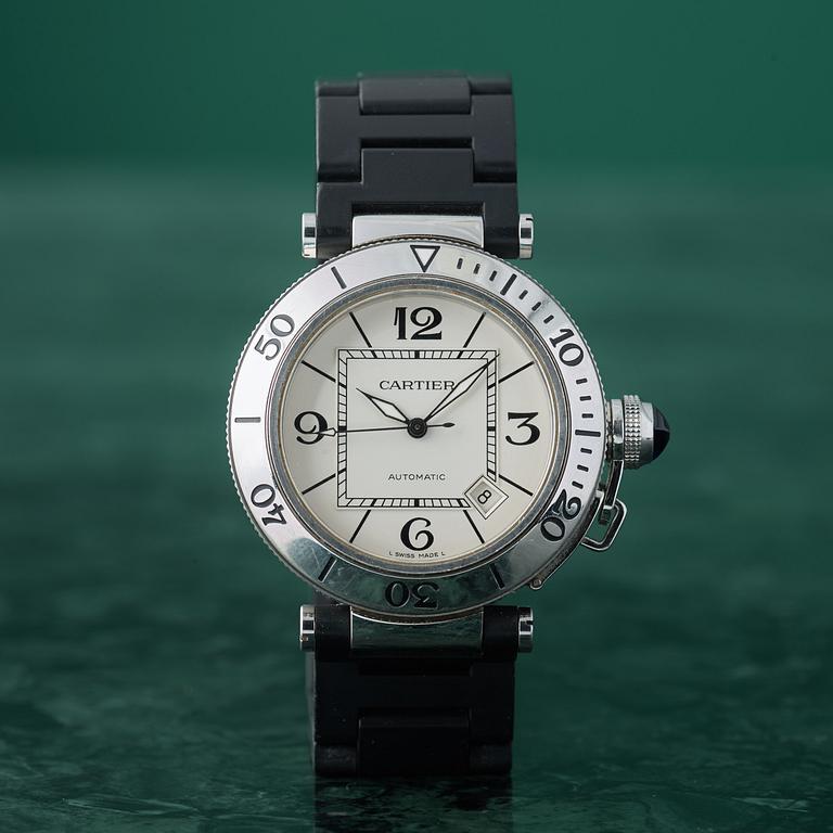 CARTIER, Pasha, Seatimer, wristwatch, 41 mm,
