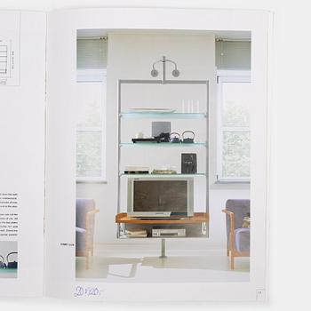 An "Ubiqua"  Porada shelf system. Design T. Colzani. 2000's.