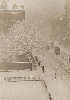 291. Alfred Stieglitz, "Snapshot - From My Window, New York", 1902.