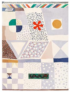 209. Josef Frank, matta, "Matta nr 1", handtuftad, Svenskt Tenn och Kasthall, ca 395 x 295 cm.