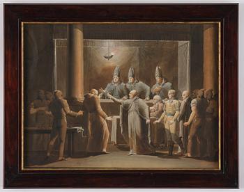 Pehr Emanuel Limnell, Scene from The Italian or The Ruins at Paluzzi.