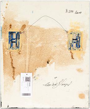 Cecilia Haupt, olja på pannå, signerad a tergo.