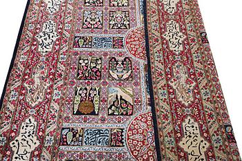 Matta, semiantik/old, Kirman, ca. 273 x 174 cm.