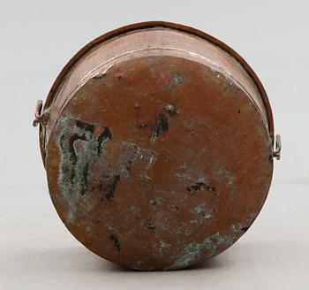 KITTEL, koppar, 1800-tal.