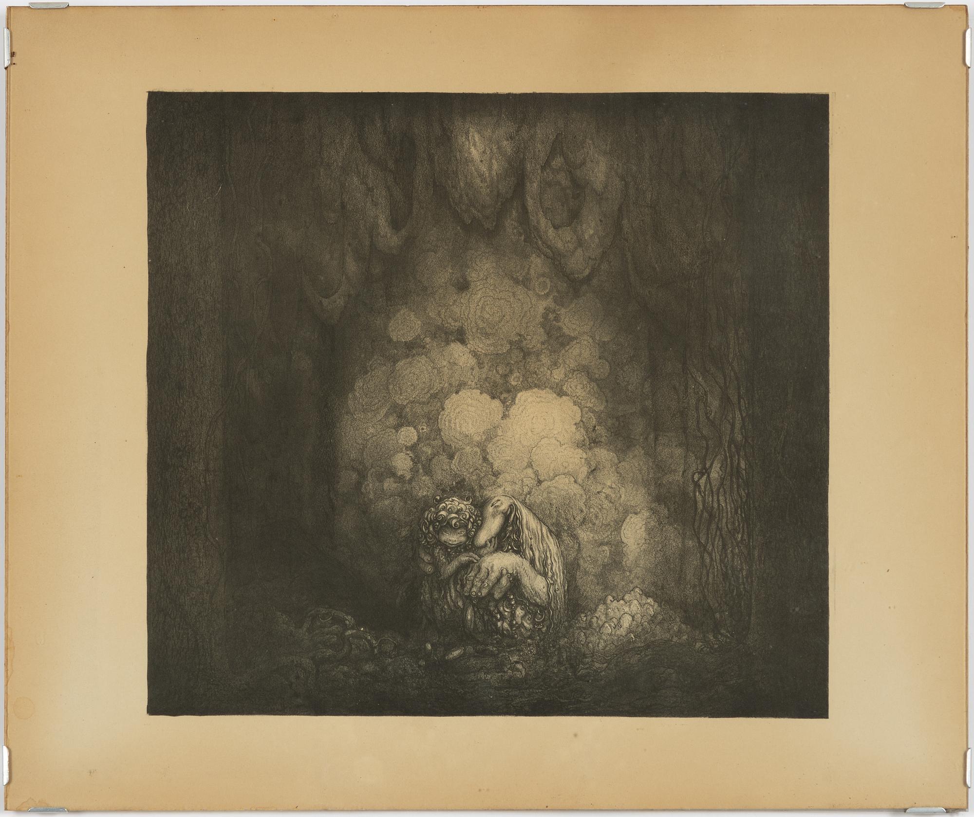 John Bauer, "Humpe och hans mor".