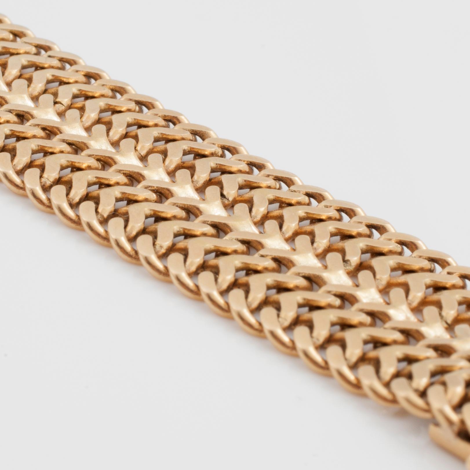 KLOCKLÄNK, 18K guld.