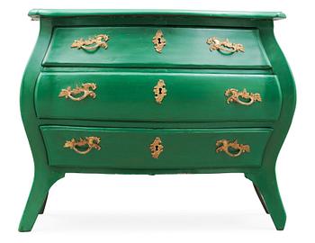 123. A Swedish Rococo 18th century commode.