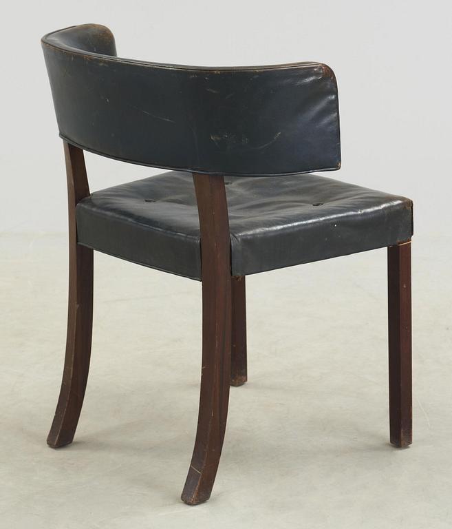 A 1920-30's mahogany chair.