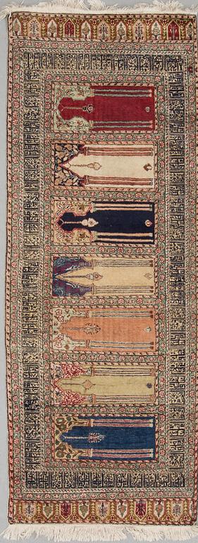 MATTA, old/semiantik, Kayseri saff, ca 217 x 87 cm.