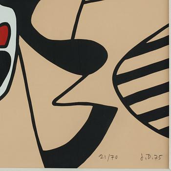 Jean Dubuffet, "Marche en campagne".