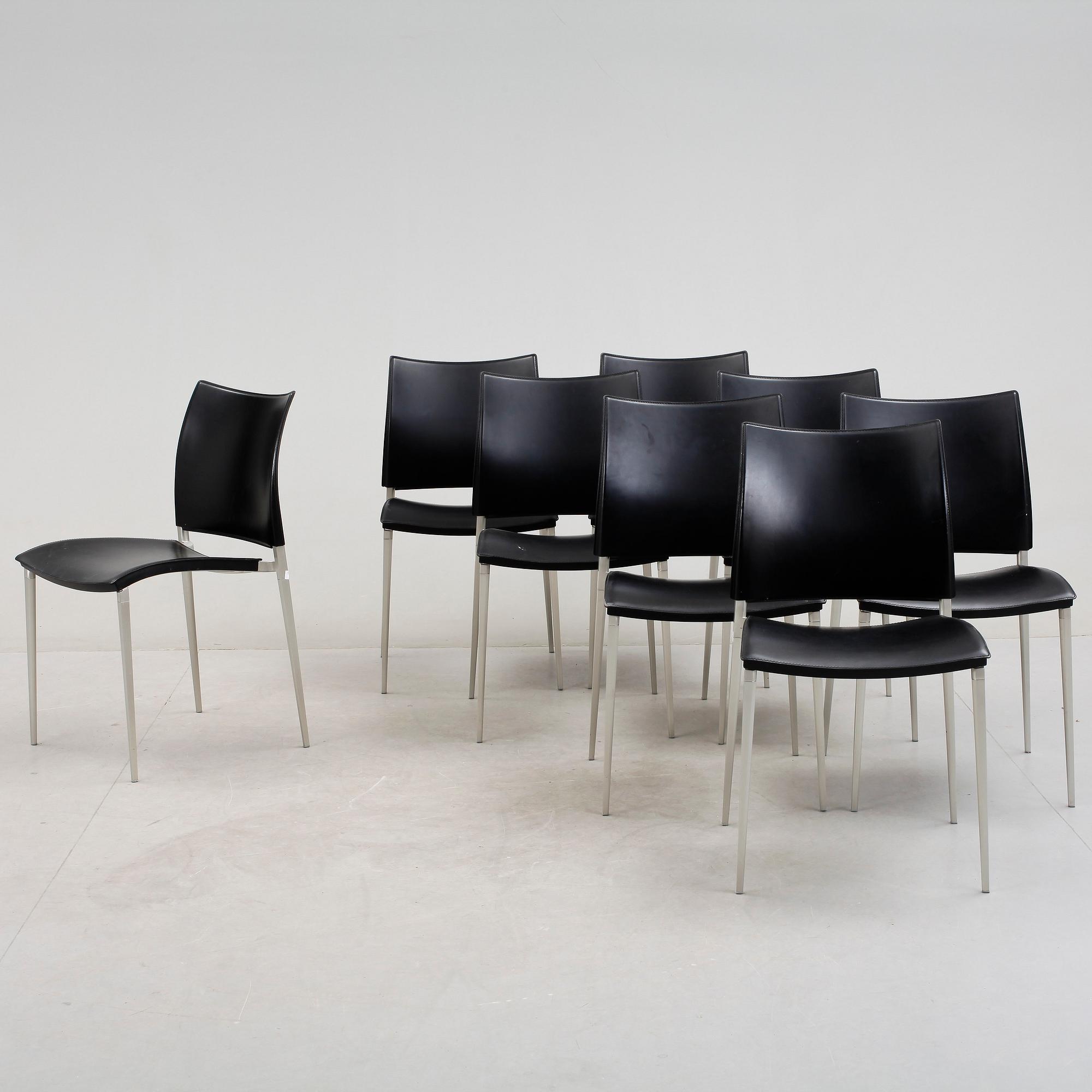 STOLAR, 8 st, "Sand", Pocci & Dondoli, Desalto, formgiven 2002.