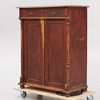 A cupboard, late 19th Century.