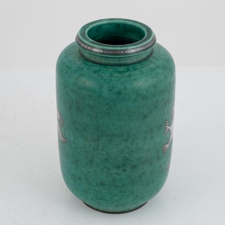 Wilhelm Kåge, vas, "Argenta", Gustavsberg, 1932.