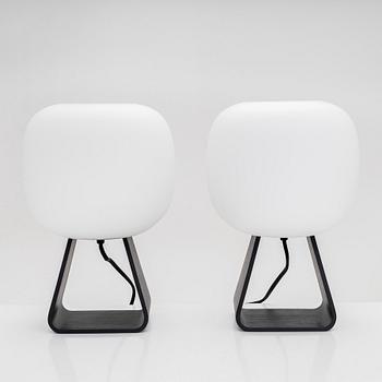 Timo Niskanen, a pair of "Toad" table lamps, manufacturer Himmee, 21st century.