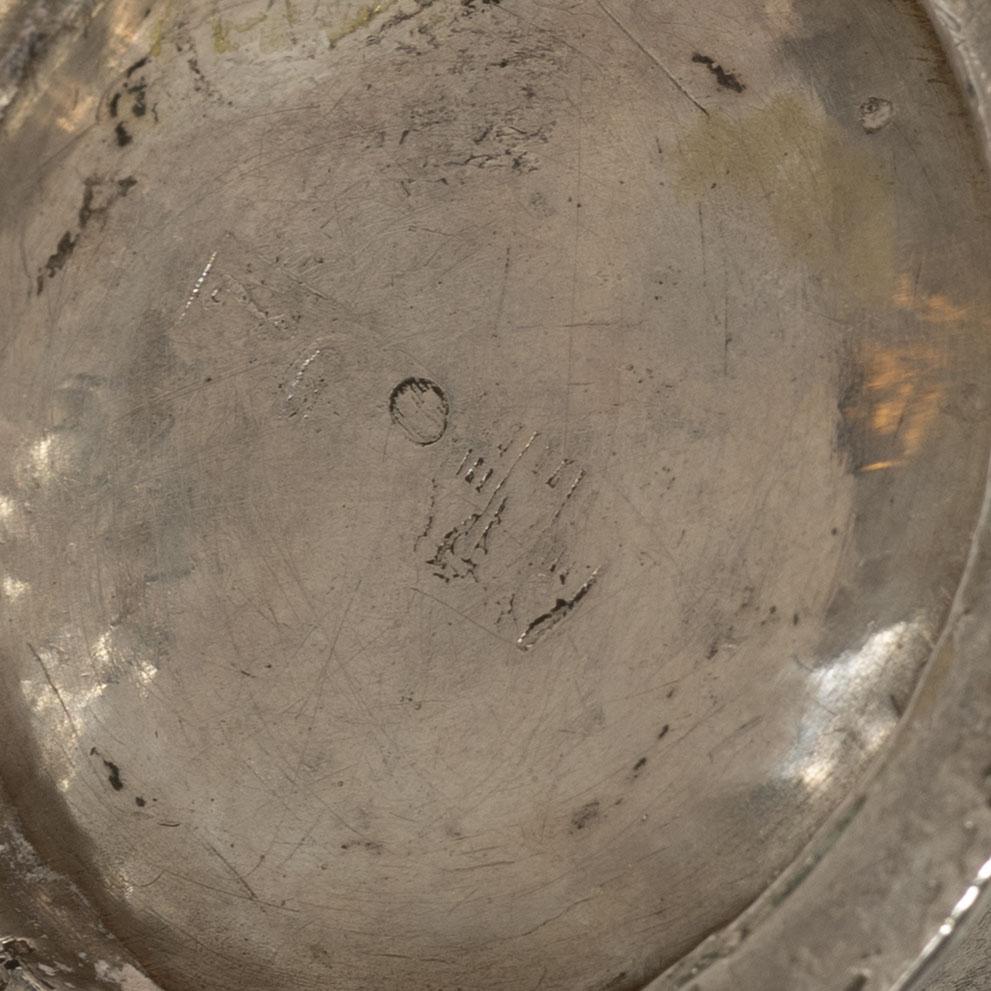 Jöns Lund, bägare, silver, Skara omkring år 1760.