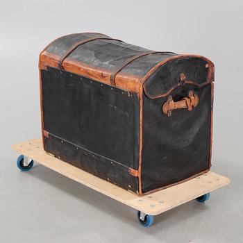 A trunk by F Dillon, made in the first half of the 20th century.