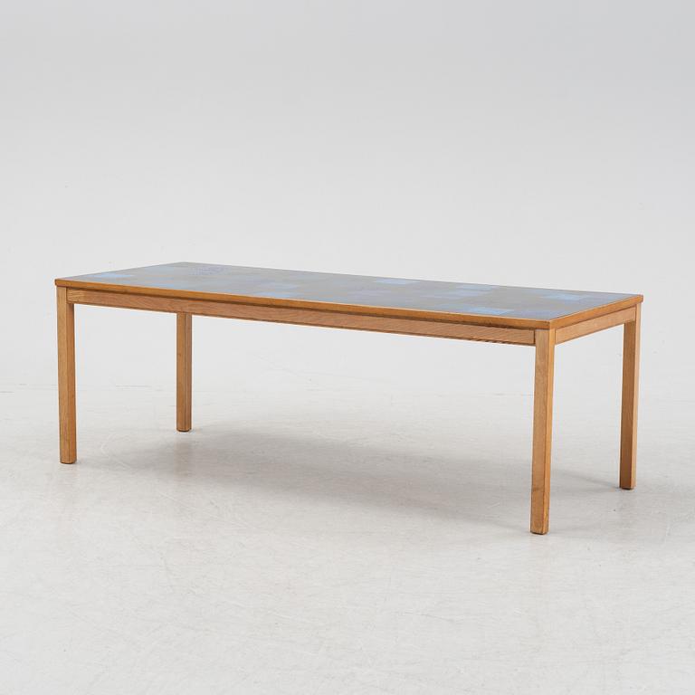 David Rosén och Algot Törneman, soffbord, "blå kvadrat", ur Triva-serien, nordiska Kompaniet, 1950-tal.