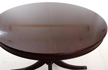 MATSALSMÖBLEMANG, 9 delar, engelsk stil, 1900-talets andra hälft.