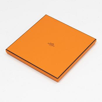 Hermès, a 'Flanerie a Versailles' silk scarf.