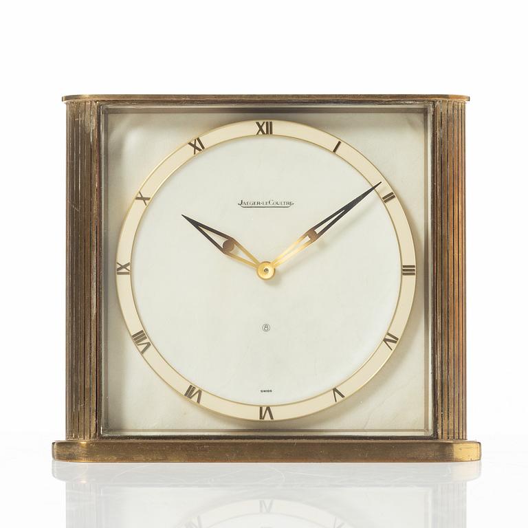 Jaeger-LeCoultre, table clock, "8". Second half of the 20th century.