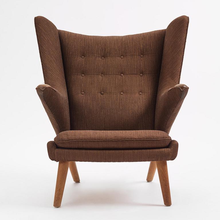 Hans J. Wegner, fåtölj, "Bamse", AP-stolen, Danmark, 1950-60-tal.