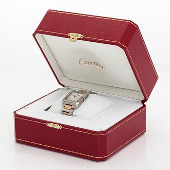 Cartier, Tank Anglaise, wristwatch, 26 x 34 mm.