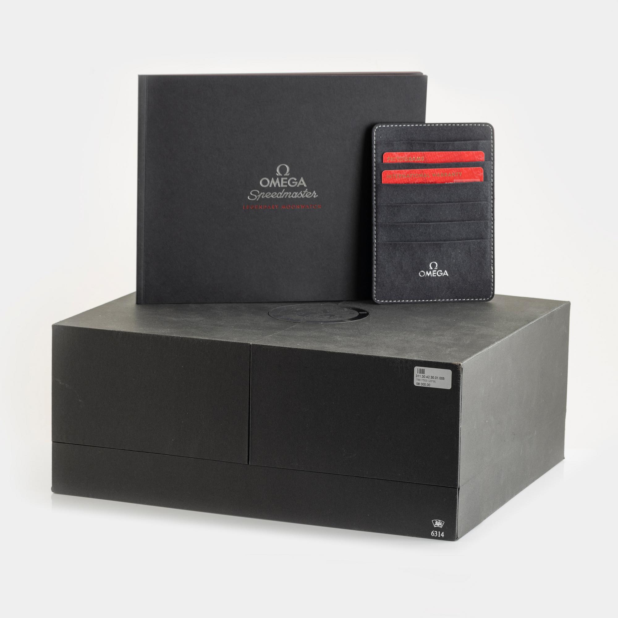 Omega, Speedmaster, Moonwatch, Professional, kronograf, armbandsur, 42 mm.