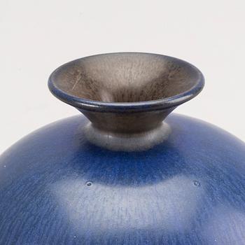 An Berndt Friberg stoneware vase from Gustavsbergs studio, 1958.