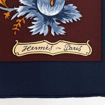 Hermès, scarf, "The Gardeners of the King".