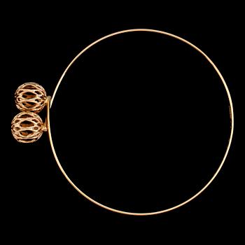 ARMBAND, 18 K guld, Alton, 1974. Vikt ca 9 gram.