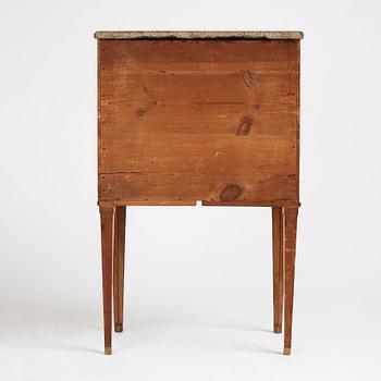 A Gustavian Secretaire, signed by G Foltiern (master in Stockholm 1771-1804), 1782.