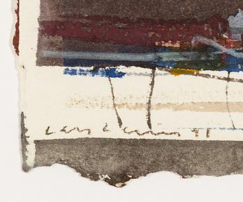 Lars Lerin, "Vinterlandskap".