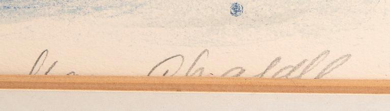 Marc Chagall, lithograph signed and numbered 33/50.