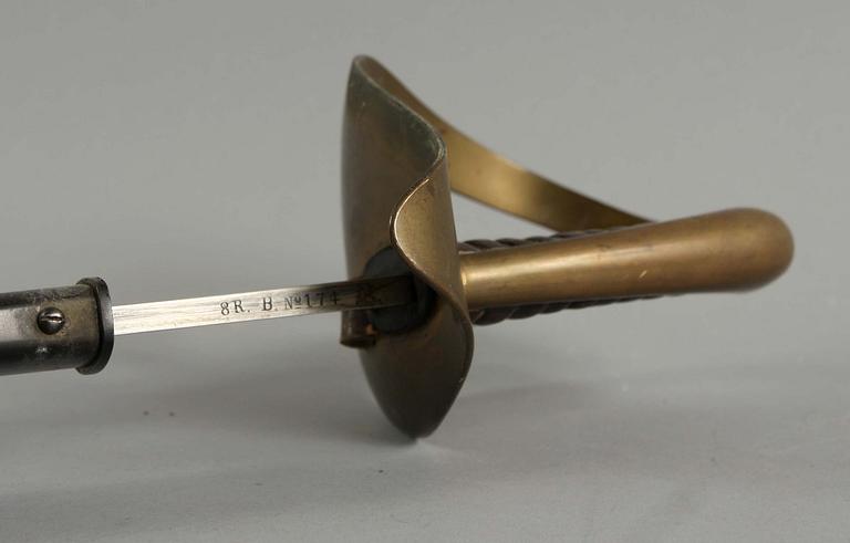 SABLAR, 2 st, m/1864 för kavalleriet.