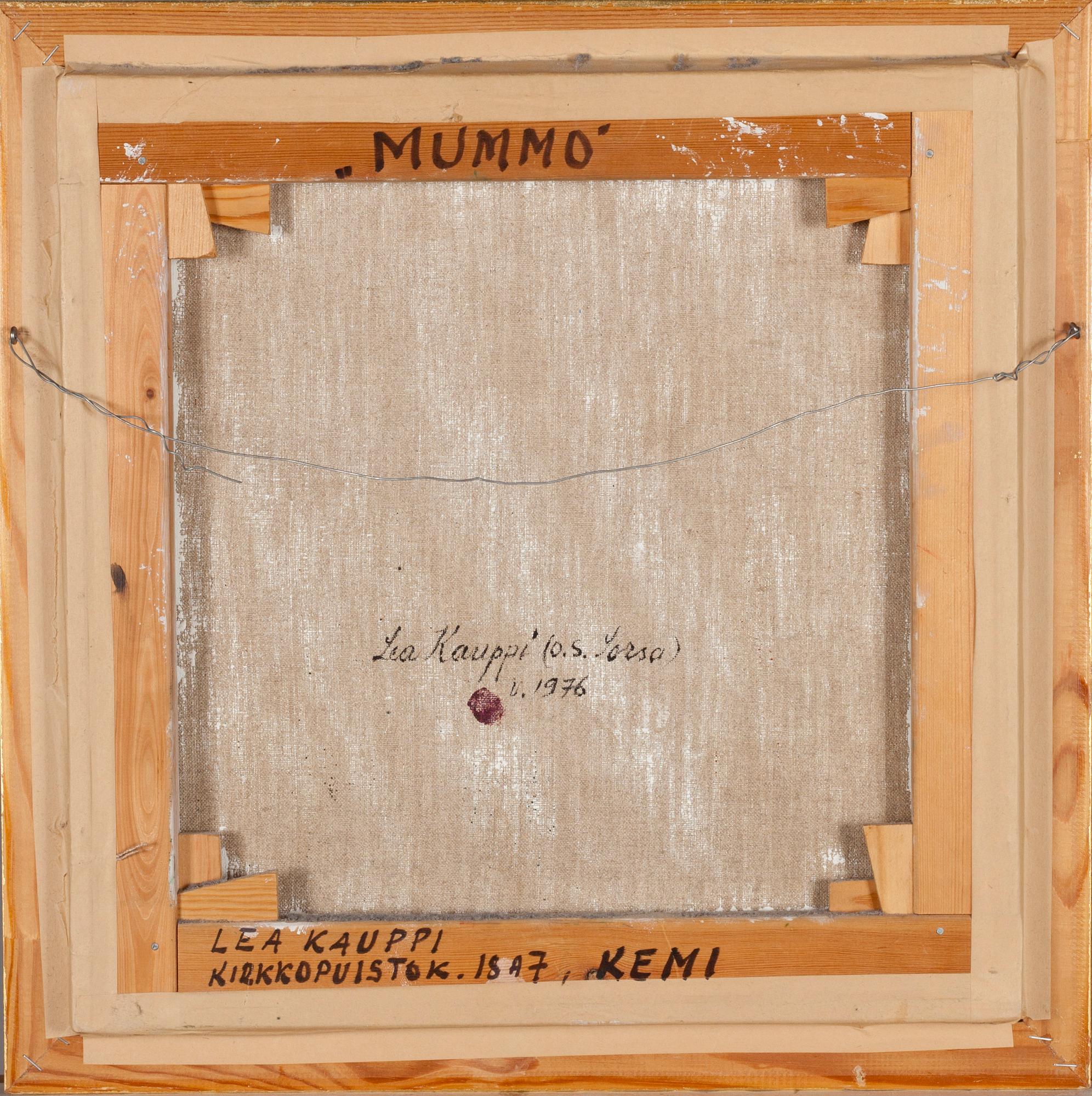 Lea Kauppi, 'Grandmother'.