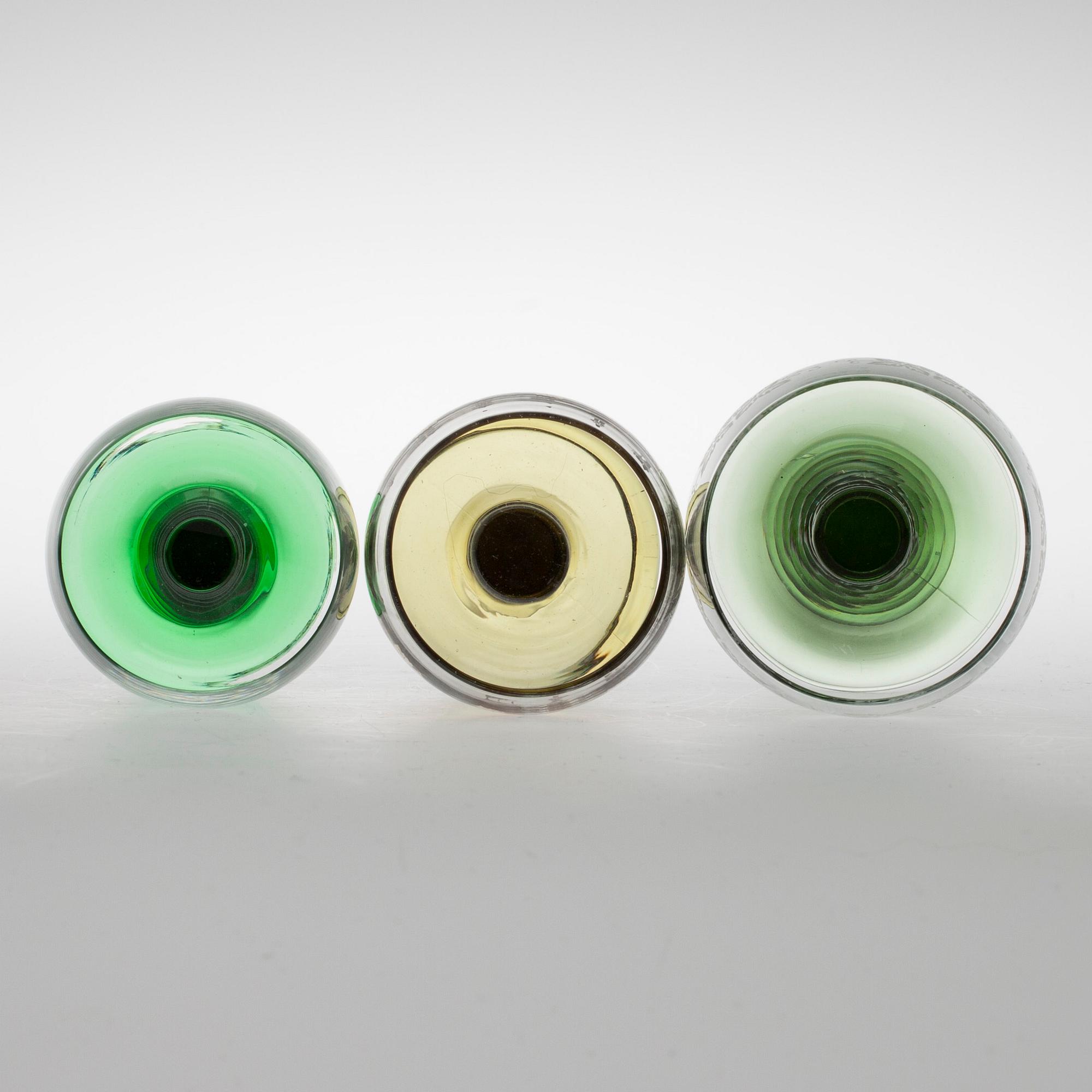 REMMARE, glas, tot. 15 st, 1900-talets slut.