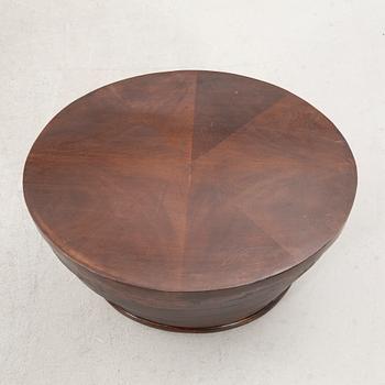 A walnut Art Deco side table first half of the 20th century.